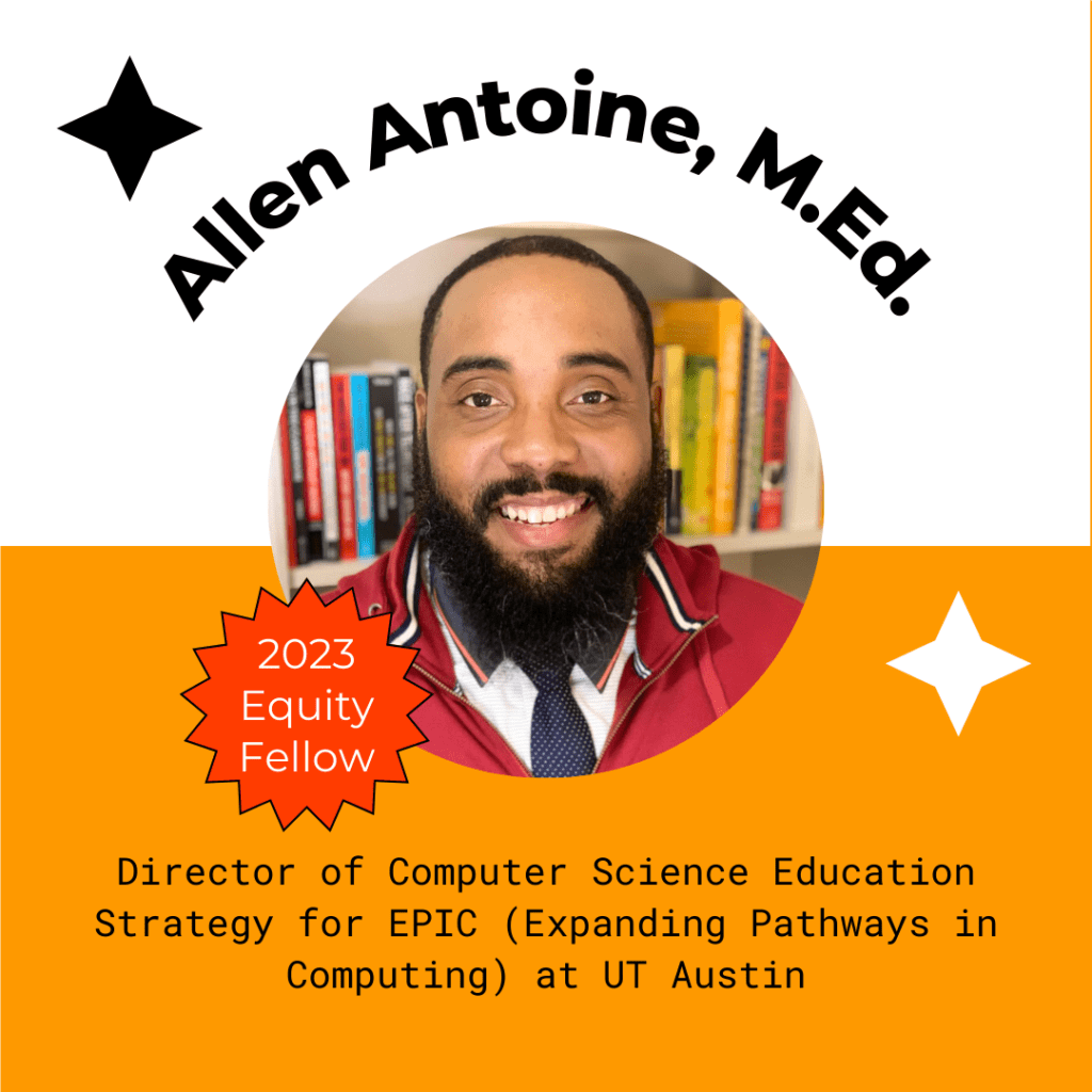 Allen Antoine equity fellow card