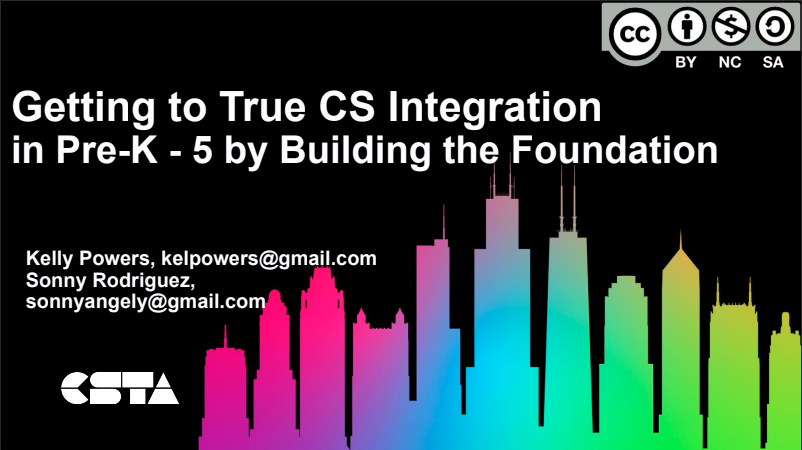 CS integration title slide