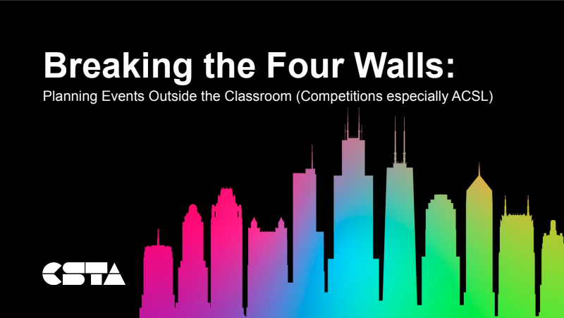 breaking the four walls title slide