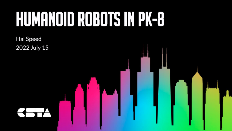 humanoid robots title slide